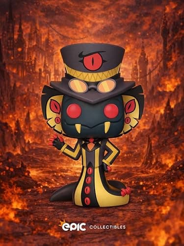 Epic Collectibles Pop Animation: Hazbin Hotel - Sir Pentious Exclusive Vinyl Figure Bundled with Box Protector Compatible for Funko thumbnail 3