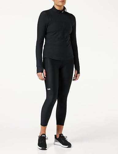 Under Armour Women's HeatGear Armour High Waisted Ankle No-Slip Leggings thumbnail 4