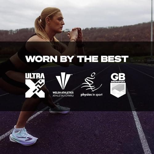 SPORTTAPE Kinesiology Tape, 5cm x 5m, Black - Waterproof, Hypoallergenic | Water Resistant, Hypoallergenic Physio Tape for Muscle Injury Recovery, Sports Strapping, Knee Pain, Joint Support & Blisters thumbnail 8