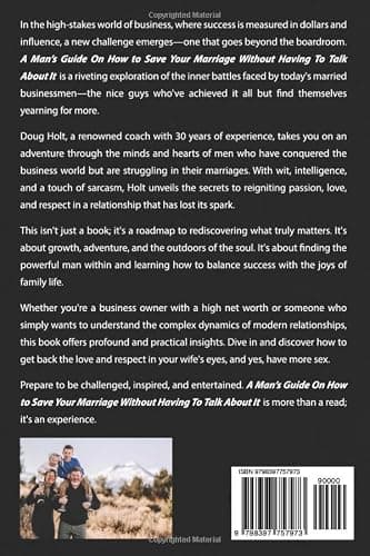 A Man's Guide on How to Save Your Marriage Without Having to Talk About It thumbnail 2