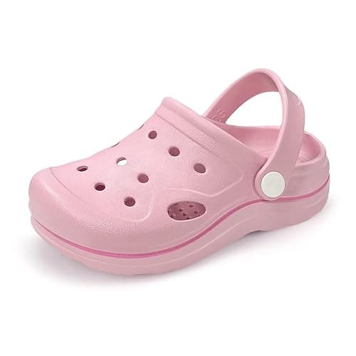 Nedaan Toddler Girls Boys Clogs Classic Garden Shower Beach Pool Swim Slip on Sandals Slides Children Kid Cute Water Shoes - Image 1