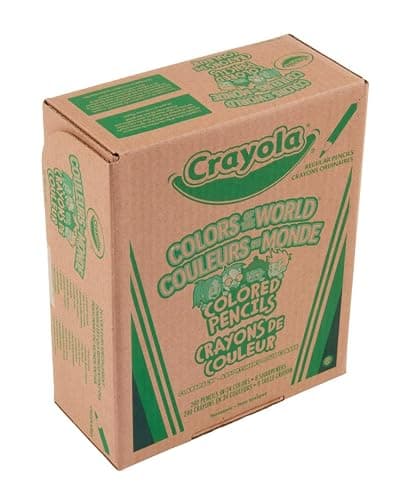 Crayola Skin Tone Colored Pencils Classpack thumbnail 4