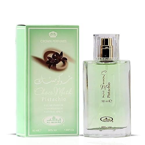 Al Rehab Choco Musk Pistachio Eau de Parfum Spray for Unisex, 1.65 Ounce / 50 ml thumbnail 3