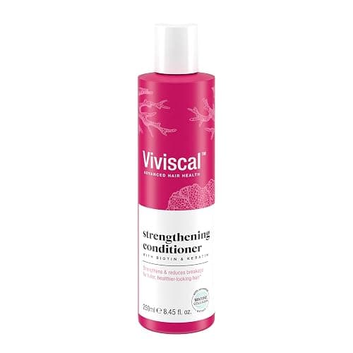 Viviscal Hair Strengthening Conditioner – Strengthens and Reduces Breakage for Fuller, Healthier Hair – With Biotin, Keratin and Marine Extracts – 250ml (8.45 Fl Oz) - Image 1