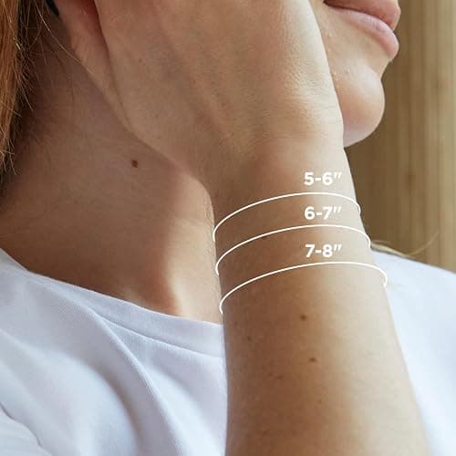 BaubleBar Initial Pisa Stretch Bracelet - Personalized Gold-Plated Bracelet for Women, Beaded Initial Bracelet, Stacking Bracelet, Custom Ball Bracelet, Trendy Jewelry thumbnail 4