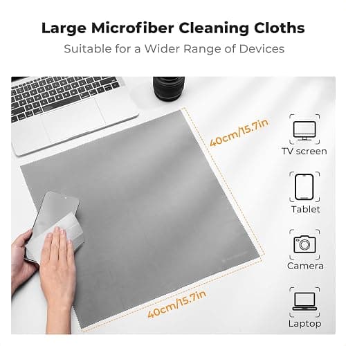 K&F CONCEPT 15-1 Professional Cleaning Kit for DSLR Cameras and Sensitive Electronics, Bundle with Lens Cleaner - Camera Accessories & Photography Accessorie for DSLR Camera Lens Filter Cell Phones thumbnail 8