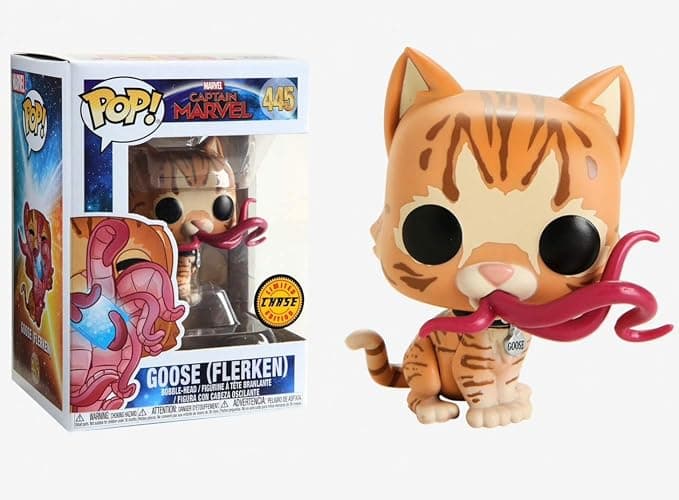 Funko POP! Captain Marvel Goose (Flerken) 3.75" Chase Variant Vinyl Figure - Image 1