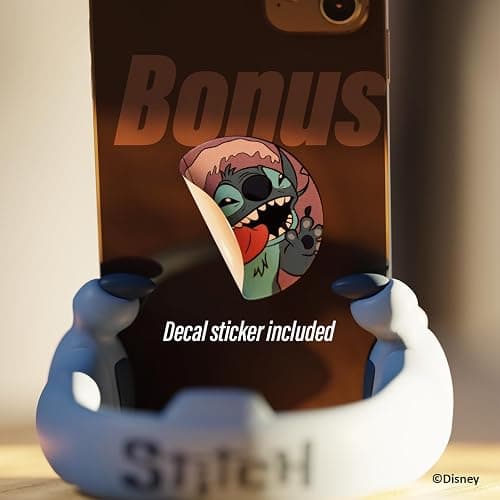 iJoy Disney Stitch Hands Phone Stand for Desk- Stitch Disney Phone Holder Stand for Home/Office/More – Lilo and Stitch Gifts for Girls, Boys, and All Fans of Lilo and Stitch Stuff thumbnail 7