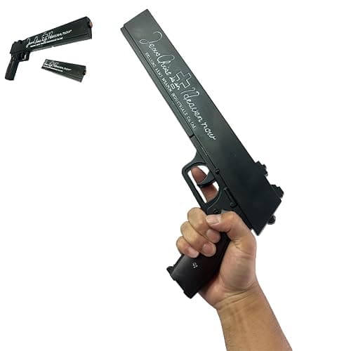 LALAPORT Hellsing ARMS Alucard 454 Casull Jackal Auto Prop Replica for Role Playing Cosplay Costume Halloween Xmas Gift (Casull + Jackal) thumbnail 5