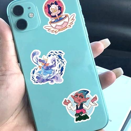 62 Pcs Cookie Run Kingdom Aesthetics Cartoon Waterproof Vinyl Stickers for Boys Adults for Water Bottles Laptop Suitcase for Birthday Party Supplies Halloween Decoration Favors thumbnail 2