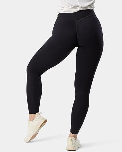 Kamo Fitness Serenity No Front Seam Leggings 25" Inseam Yoga Pants High Waisted Soft Workout Tights thumbnail 3