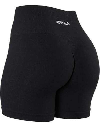 AUROLA Dream Collection Women Workout Shorts High Waist Gym Shorts, Scrunch Butt Seamless Athletic Shorts thumbnail 3