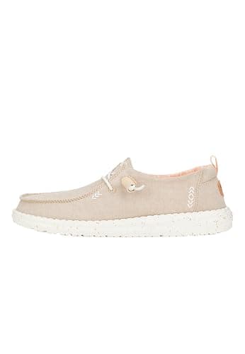 Hey Dude Women's Wendy Chambray Lace-Up Loafer - Image 1
