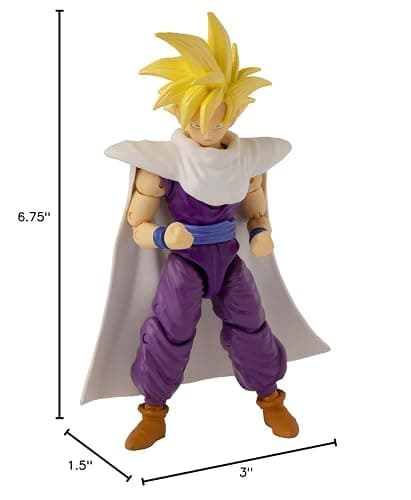 Dragon Stars Series - Dragon Ball Super - Super Saiyan Gohan (Kid), 6.5" Action Figure thumbnail 2