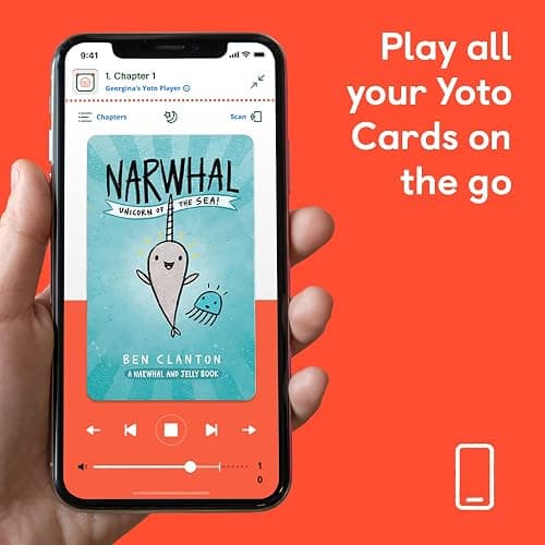 YOTO - The Narwhal & Jelly Collection by Ben Clanton – 8 Kids Audio Cards for Use with Player & Mini All-in-1 Audio Device, Screen-Free Listening with Fun Playtime Bedtime & Travel Stories, Ages 5+ thumbnail 5
