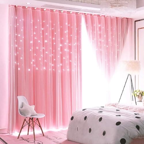 Pink curtains - Image 1