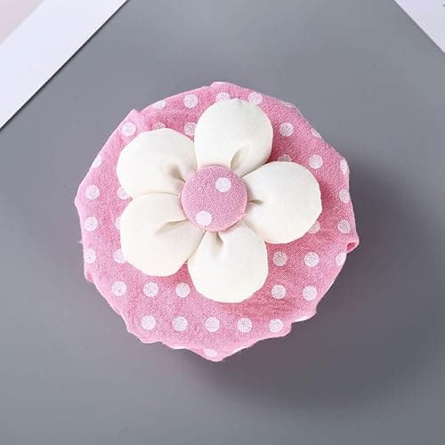 SkykS Door Knob Covers - 2 Pcs Soft Round Door Knob Protectors, Handcrafted with Cotton and Sponge, Anti-Slip (Pink) thumbnail 4