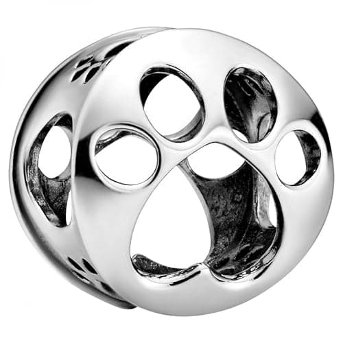PANDORA Paw Sterling Silver Charm - Image 1