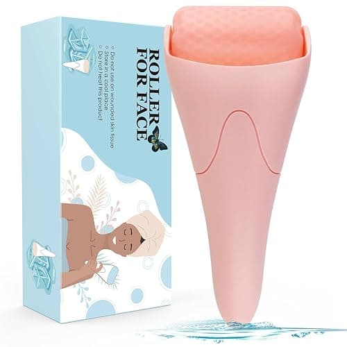 Fronnor Ice Roller for Face,Eyes,Facial Massager Tool,Soothing Skin Care Tool,Cooling Skincare Device for Puffiness,At-Home Spa Gift for Women(Pink) - Image 1