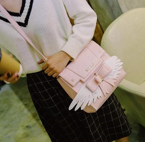 GK-O Card captor Kinomoto Sakura Wings Kawaii Japanese Lolita Girls Shoulder Bag Handbag thumbnail 3