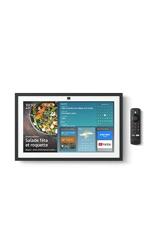 Amazon Echo Show 15 (Nouvelle génération) | Écran connecté Full HD 15,6" avec Alexa, Fire TV intégré et télécommande vocale Alexa - Image 1