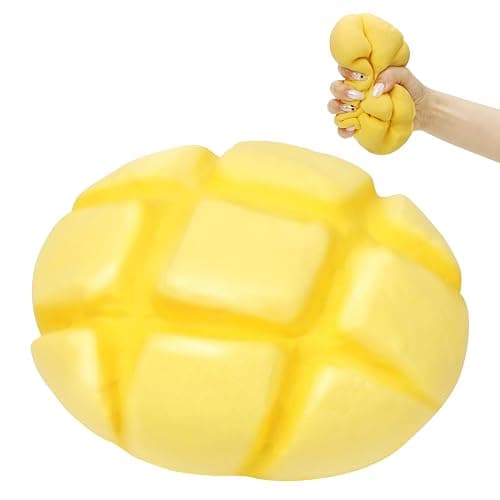 YOYI Slow Rising Squishy, Pineapple Bun Squishies Toy Soft Fidget | For Relaxation, Sensory Fun and Stress Relief, Realistic Bread Designs with Soft Texture Create a Fun Collectible Experience - Image 1