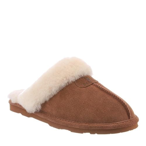 BEARPAW Women's Loki Slip-On Slippers | Suede Upper | Comfortable Indoor & Outdoor Shoes for Women | Multiple Sizes & Colors - Image 1