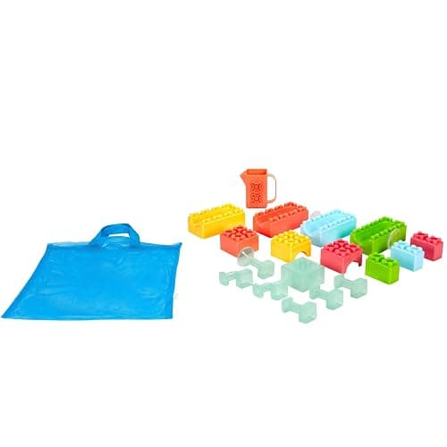 Baby Builders - Splash Blocks First Blocks for Babies and Toddlers, Easy to Connect, Bath Toy, Water Play thumbnail 3
