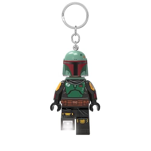 LEGO Star Wars - Large 3 Inch Tall Figure Key Light - Boba Fett (KE188H) - Image 1