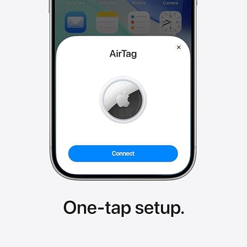 Apple AirTag (2nd generation): Tracker for Keychain, Wallet and More; Locator with Sound; Simple One-Tap Setup with iPhone or iPad; Key Finder with up to 1.5x Precision Finding Range thumbnail 3