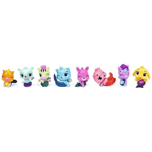 Hatchimals CollEGGtibles, Mermal Magic Underwater Aquarium with 8 Exclusive Characters (Amazon Exclusive Set), Girl Toys, Girls Gifts for Ages 5 and up thumbnail 8