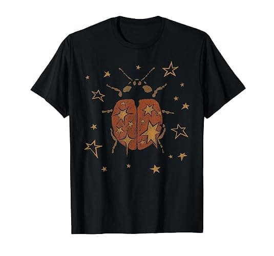 Whimsy Twee Ladybug y2k Grunge 2000s Alt Star T-Shirt - Image 1