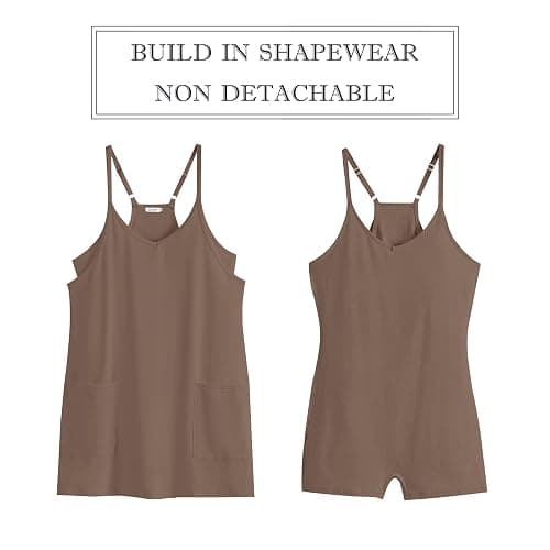 ANRABESS Women Athletic Dress Summer Tennis Workout Active Sports Mini Romper Dress Built in Shorts Travel Vacation Clothes thumbnail 4