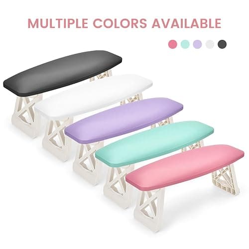 Nail Arm Rest for Nails Tech Must Have, 15.2 Inches Large Foldable Hand Rest Foot Stand Cushion Pillow for Clients, Manis & Pedis Supplies for Nail Stations thumbnail 8