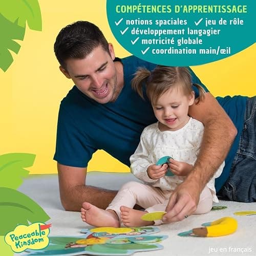 Peaceable Kingdom - Comme des Petits singes - Jeu éducatif qui fait bouger et rigoler - Éveil socio-affectif, motricité globale Coordination, notions spatiales, jeu de rôle - 14597683 thumbnail 7