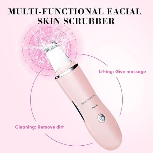 Pjordo Facial Steamer Spa Kit, Skin Scrubber, Nano Ionic Face Steamer for Deep Cleaning Unclogs Pores, Warm Mist Humidifier Steamer for Face Home Sauna SPA thumbnail 3