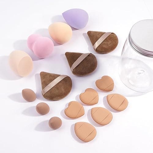 MAANGE Makeup Brushes 51 Pcs Makeup Kit, Multi-functional Makeup Tool Set with Makeup Brush Foundation Brush Make up Brushes Set With Bag (Champagne) thumbnail 6