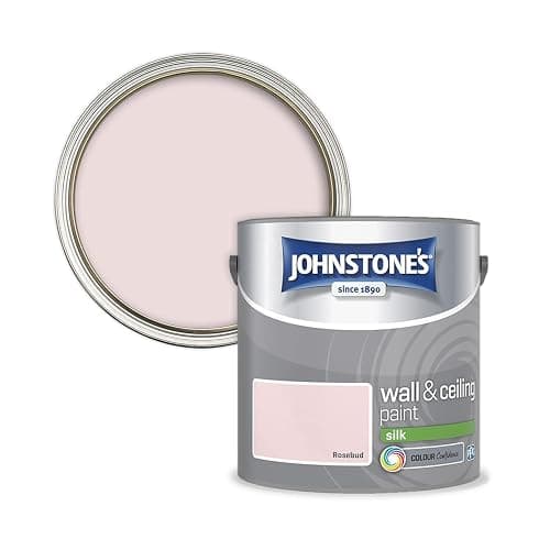 Johnstone's - Wall & Ceiling Paint - Rosebud - Silk Finish - Emulsion Paint - Fantastic Coverage - Easy to Apply - Dry in 1-2 Hours - 12m2 Coverage per Litre - 2.5L thumbnail 3