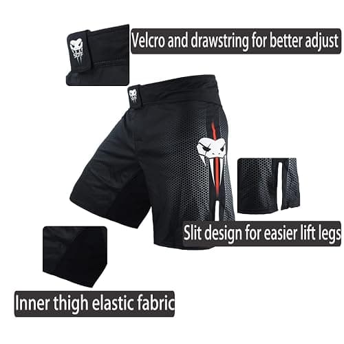 SOTF Boxing Shorts for Men Training Fight Shorts Men MMA BJJ Shorts No Gi thumbnail 4