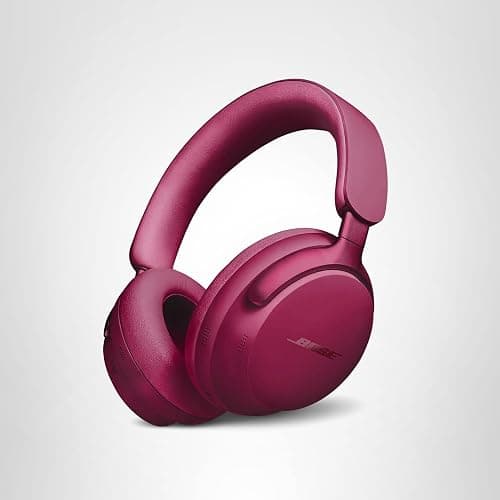 Bose QuietComfort Ultra Bluetooth Headphones, Wireless Headphones with Spatial Audio, Over Ear Noise Cancelling with Mic, Up to 24 Hours of Playtime, Deep Plum - Limited Edition Color thumbnail 7