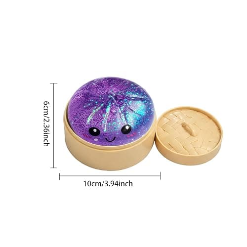 2026 New Dumpling Squeeze Toy, Mystery Fidget with Steamer Box thumbnail 2
