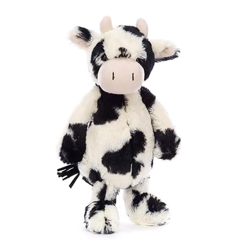Jellycat Bashful Calf Stuffed Animal, Medium 12 inches - Farmyard Plush Toy - Classic Children's Gift thumbnail 5