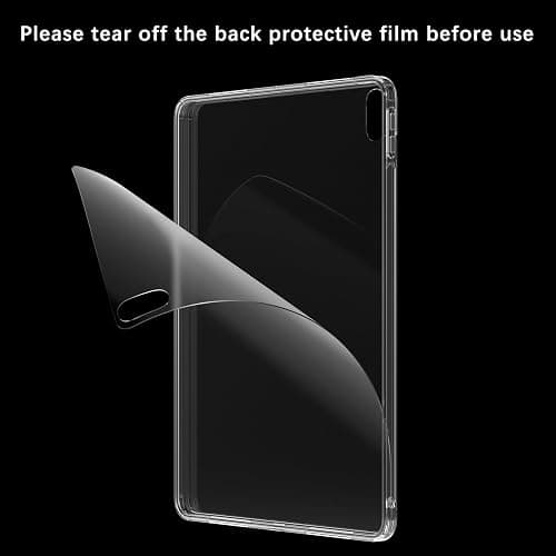 VibrantFruitique for 10.2" iPad 2019/2020/2021,Cute Watercolor Heart Crystal Clear Case,Slim Lightweight Anti-Scratch Soft TPU Bumper Hard Acrylic Back Shell for iPad 7th/8th/9th Gen for Women thumbnail 6