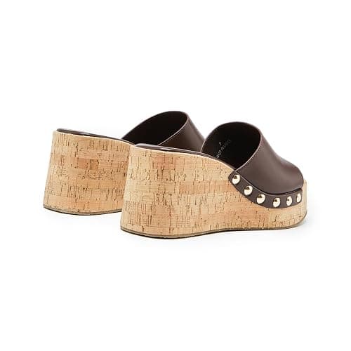 STYVELLA Women’s Platform Wedge Sandals, Slip On Open Toe Wedge Heels Non-Slip Casual Comfort Slides for Dressy Occasions, 2.95 inches Platform thumbnail 8