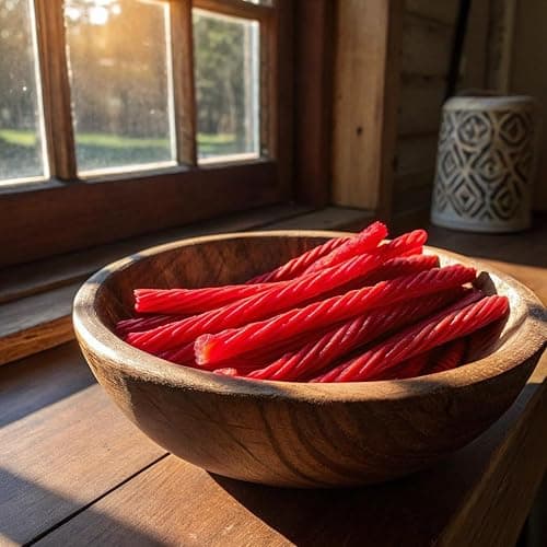 TWIZZLERS Twists Strawberry Flavored Licorice Style, Chewy Holiday Candy Tub, 5 lb thumbnail 3