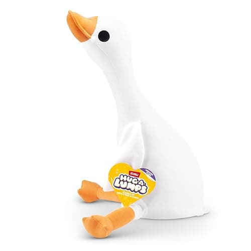 Hug-A-Lumps 1.5kg Weighted Cuddly Squishy 14.5 inch Animal Plush by ZURU, Comfort Companion for Anxiety Relief, Calming Soft Toy for Kids and Adults (Goose/Mav) thumbnail 6