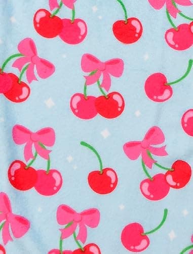iscream Big Girls Silky Soft Plush Fleece Shorts - Pretty in Print Collection thumbnail 2