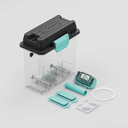Polymaker 3D Printing Filament Storage Box - PolyDryer Box for Continuous Filament Sealing and Protection, 3D Printer Filament Holder Compatible with PA Nylon, PLA, PVB, PETG, ABS, TPU 1.75mm 2.85mm thumbnail 4
