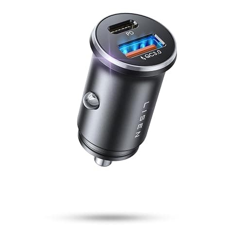LISEN 54W Zigarettenanzünder USB C, PD&QC3.0 Auto Ladegerät KFZ, 12V USB Adapter Auto Zigarettenanzünder Steckdose für iPhone 17 Pro Max Air, Galaxy S25 Ultra, Xiaomi 15 und mehr - Image 1
