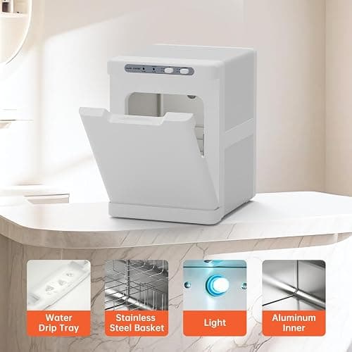 SFANSPA Hot Towel Warmer for Spa,2-in-1 Thermostatic Towel Heater,5L Mini Towel Warmer with Quick and All-Round Heating for Facial SPA,Beauty Salon,Esthetician and Bathroom thumbnail 5